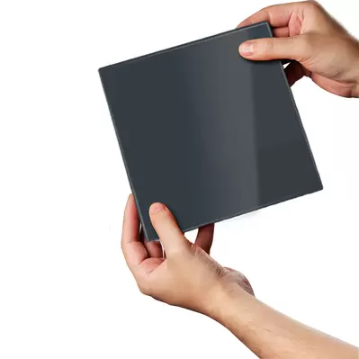 Anthracite Grey Glass Splashback Sample 140mm x 140mm